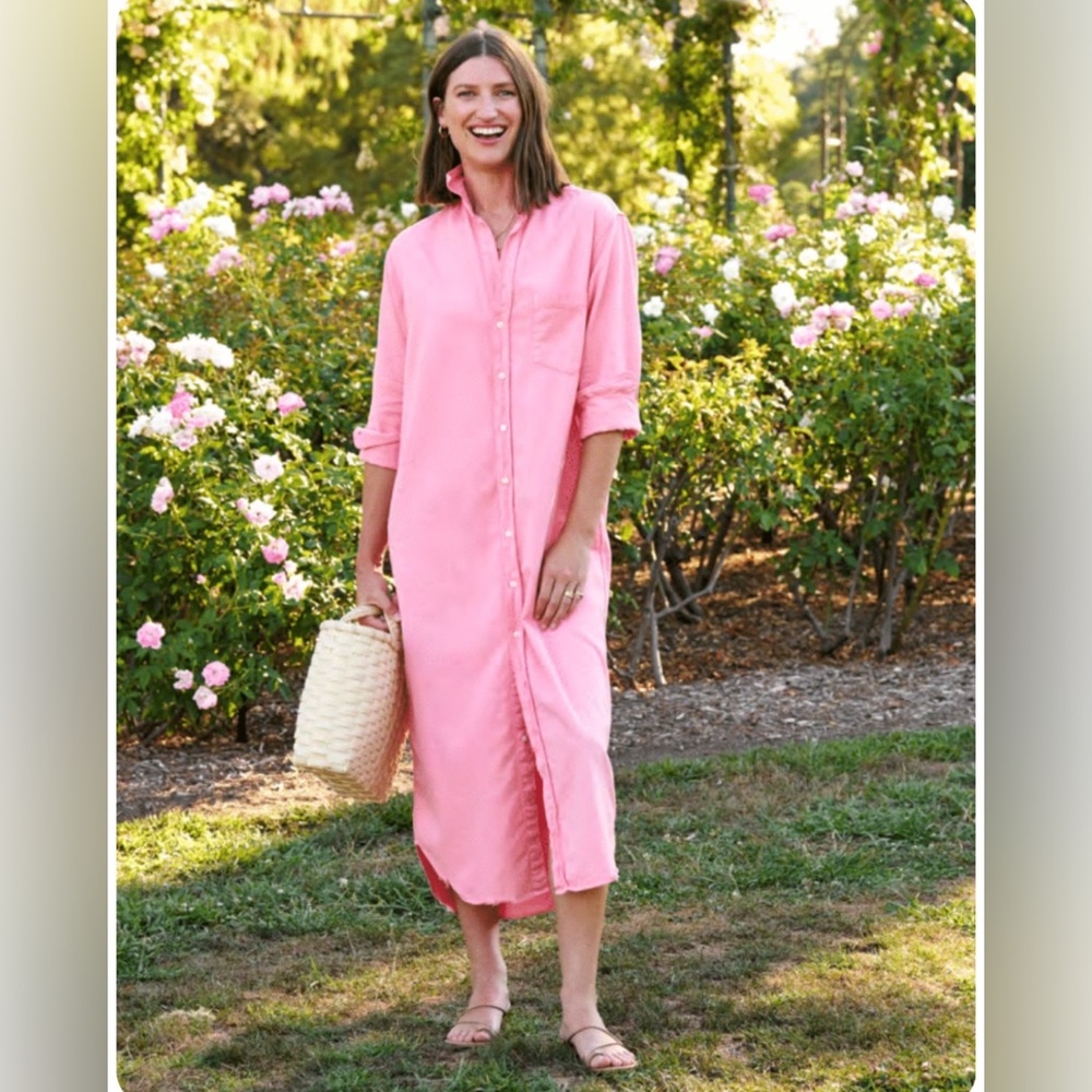 Frank and Eileen Rory Dress | Pale Pink/Peach | Large